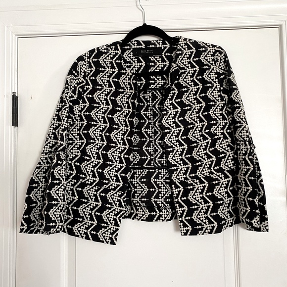 Zara Open Front Blazer - Picture 3 of 5